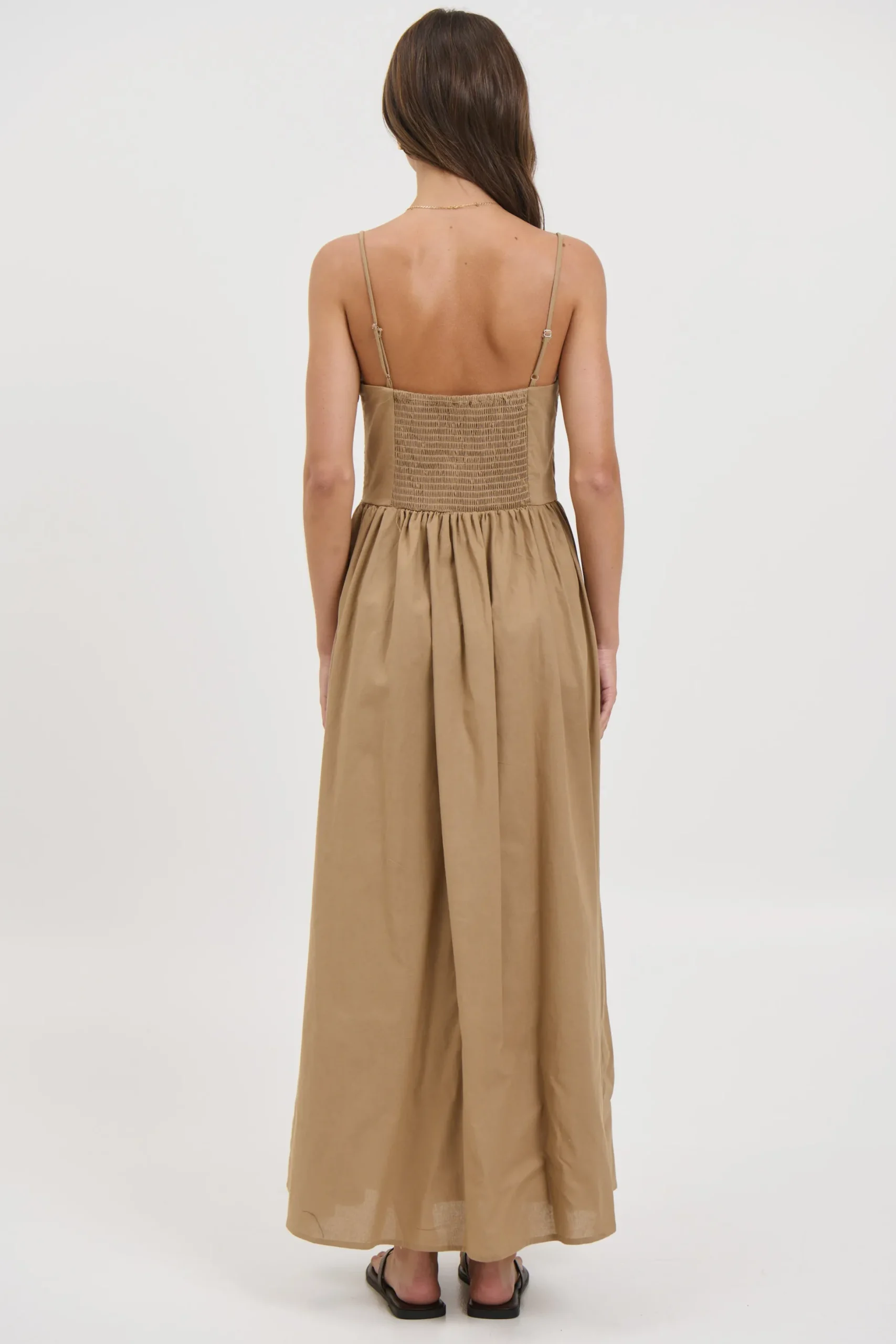 Abbie Maxi Dress Latte