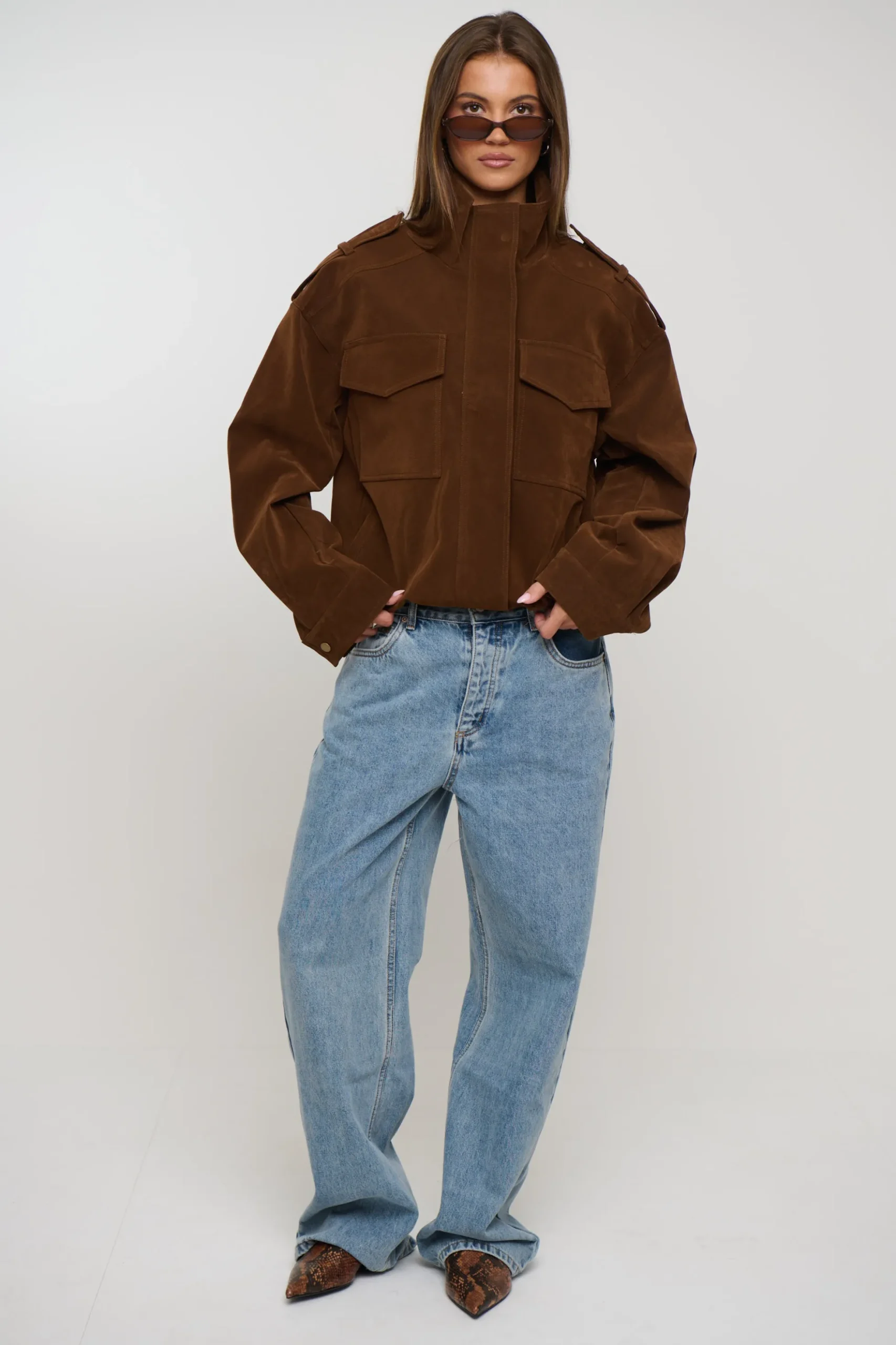 Alegra Jacket Brown