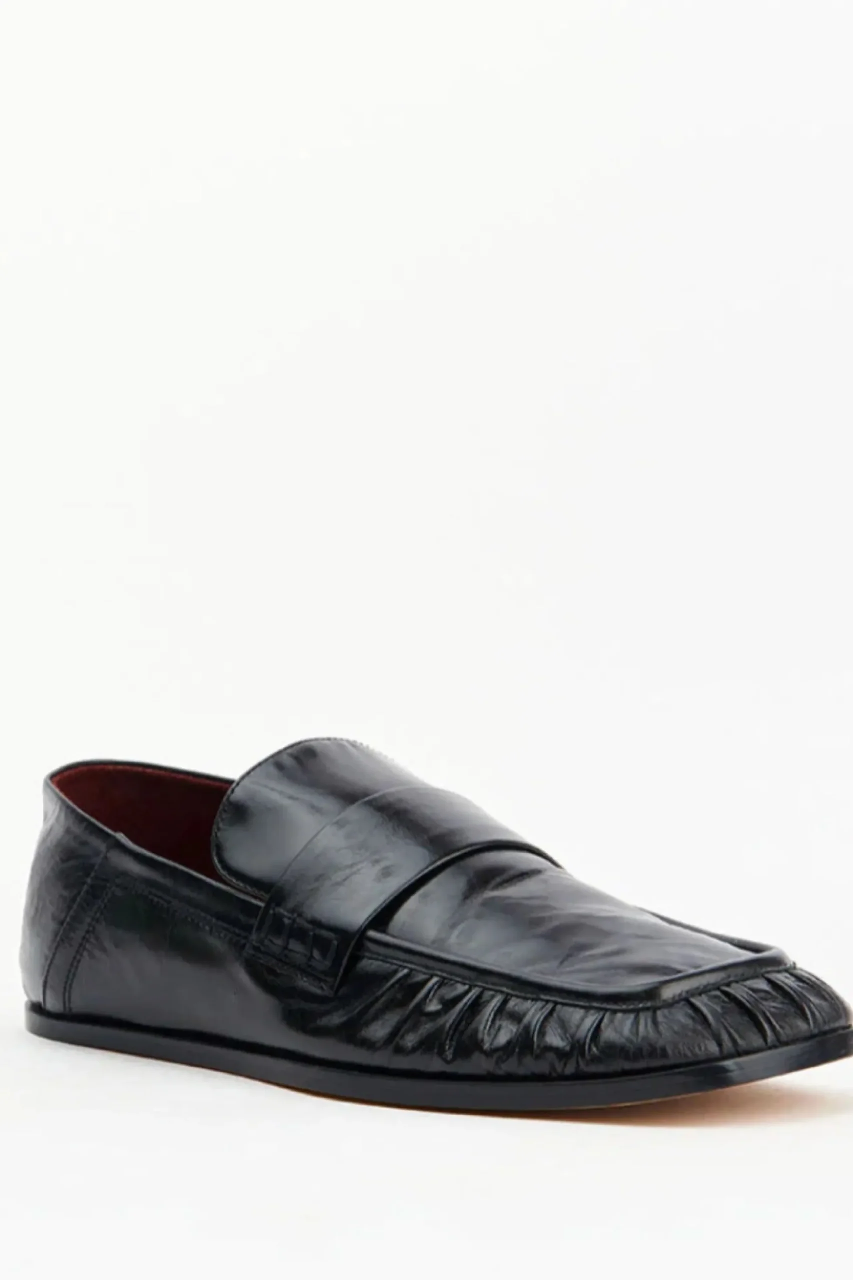 Alias Mae Kruz Black Oily Crinkle Leather
