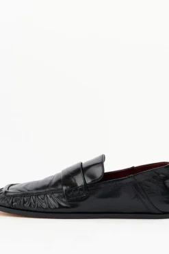 Alias Mae Kruz Black Oily Crinkle Leather