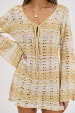 Aria Mini Dress Sand