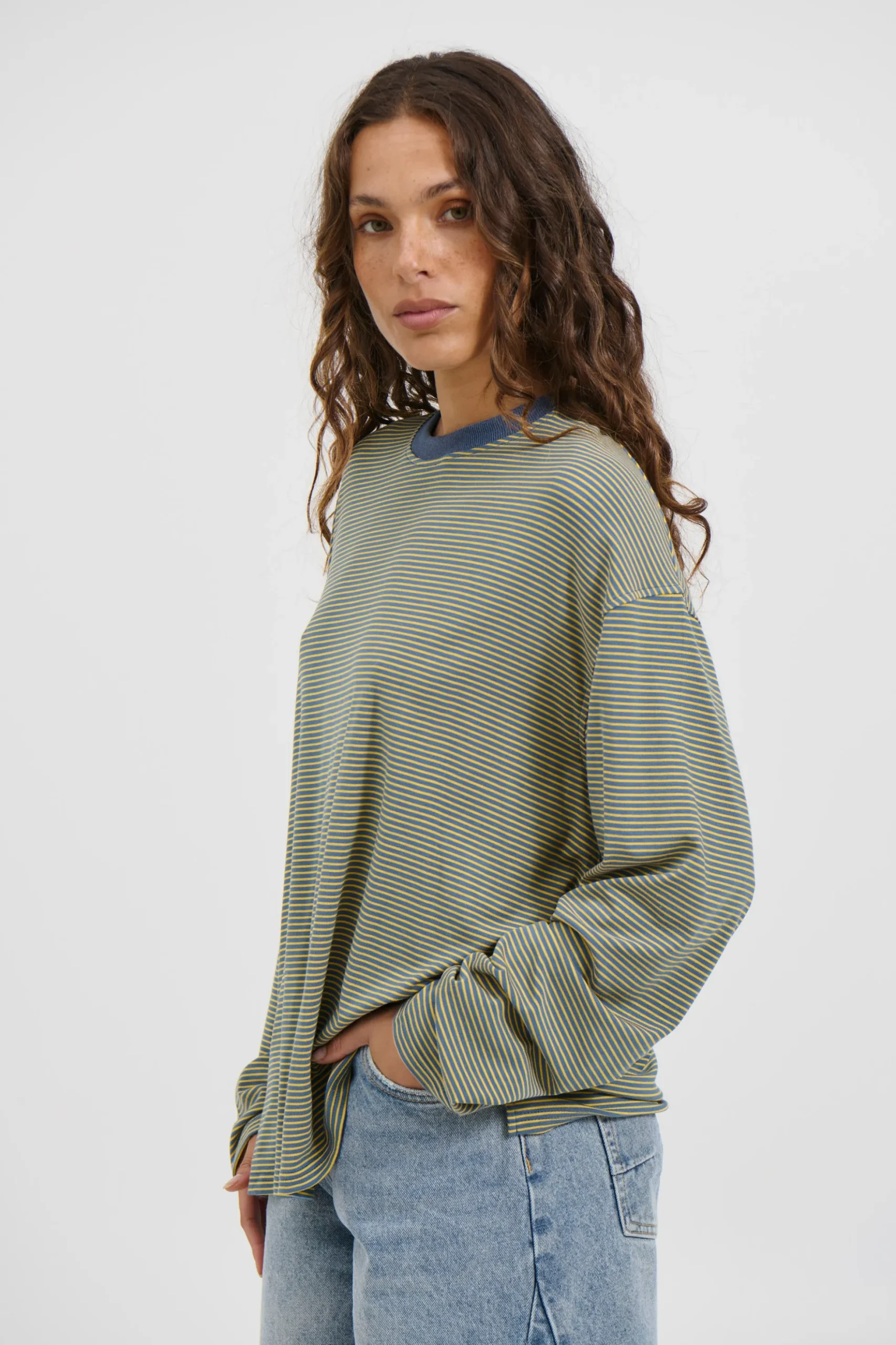Asher Long Sleeve Yellow