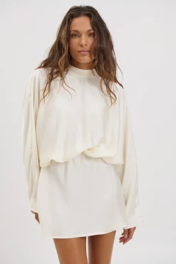 Billie Mini Dress Ivory