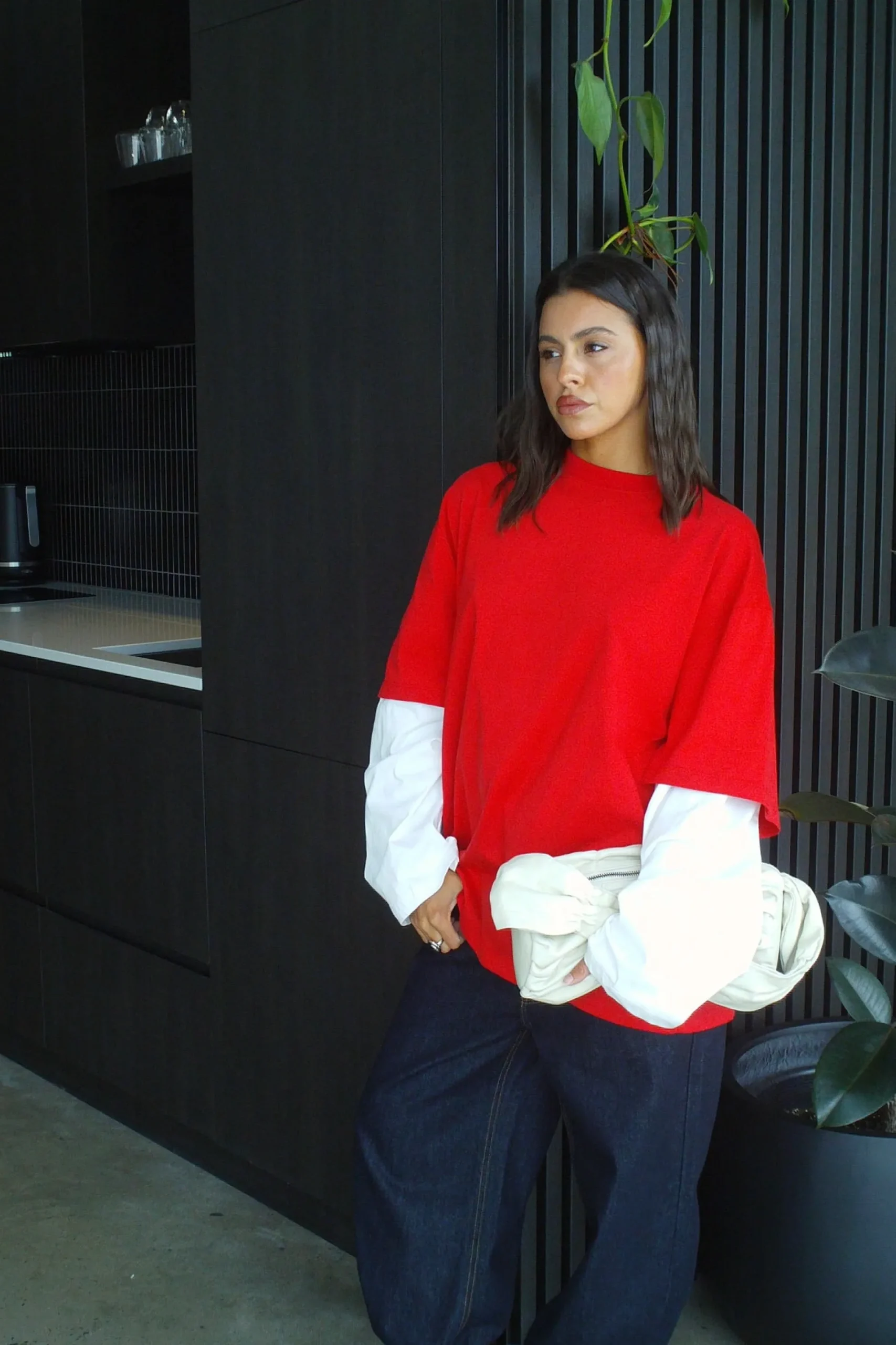 Bottega Shirt Crimson