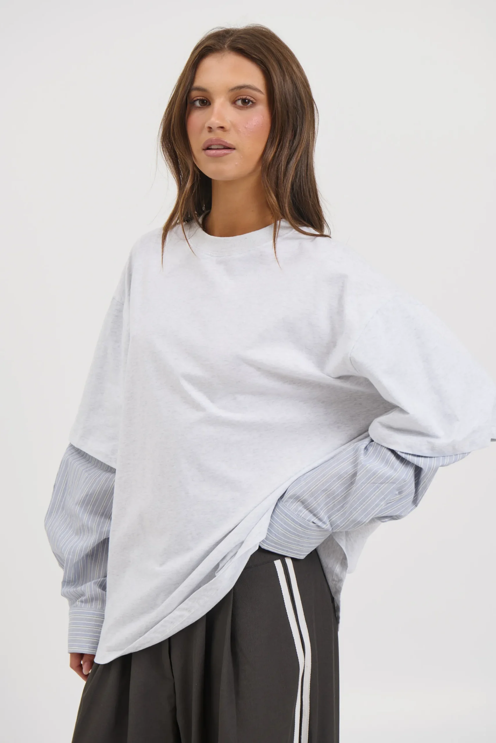 Bottega Shirt Grey