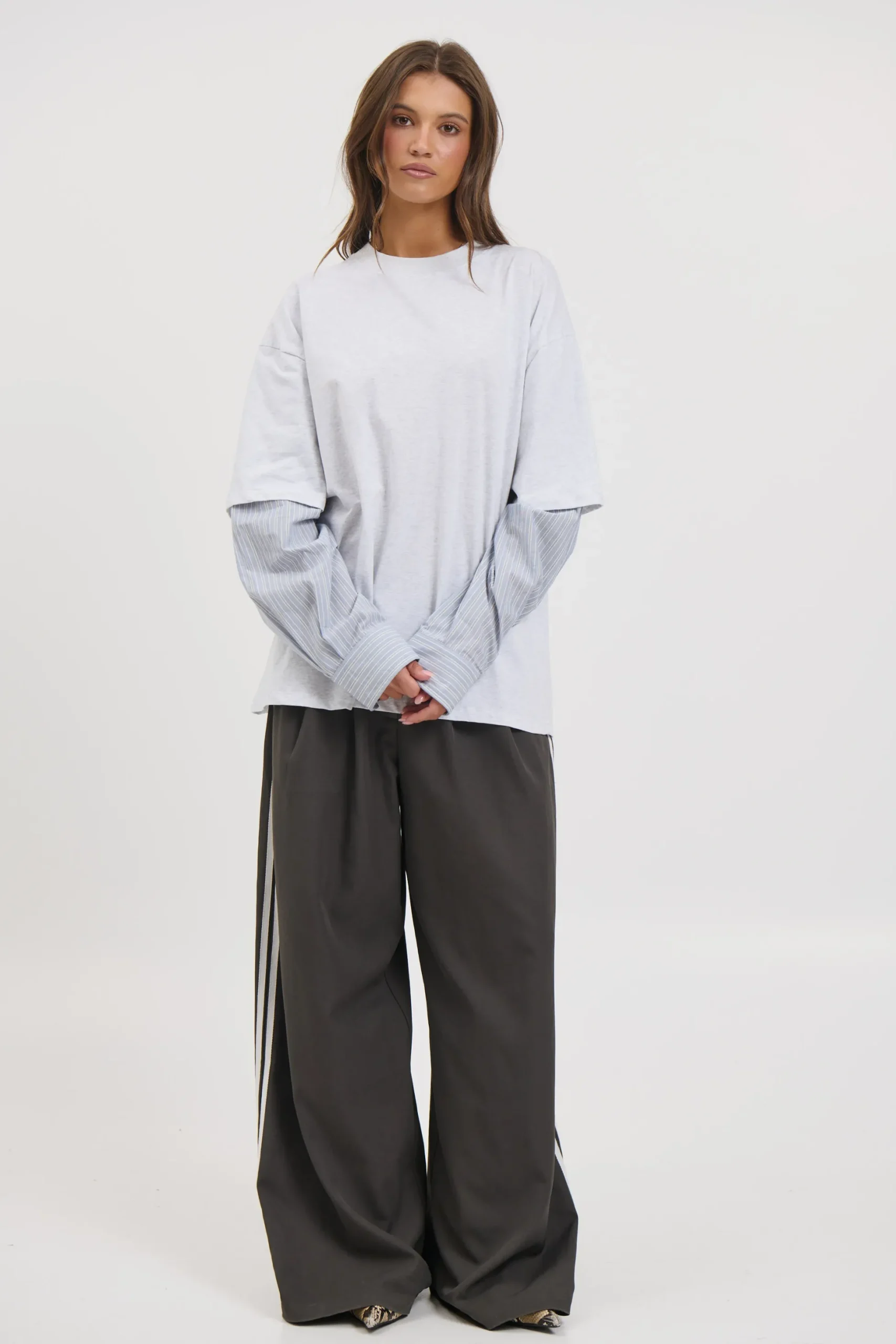 Bottega Shirt Grey