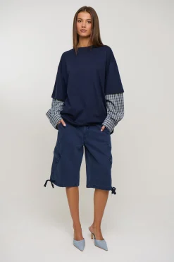 Bottega Shirt Navy