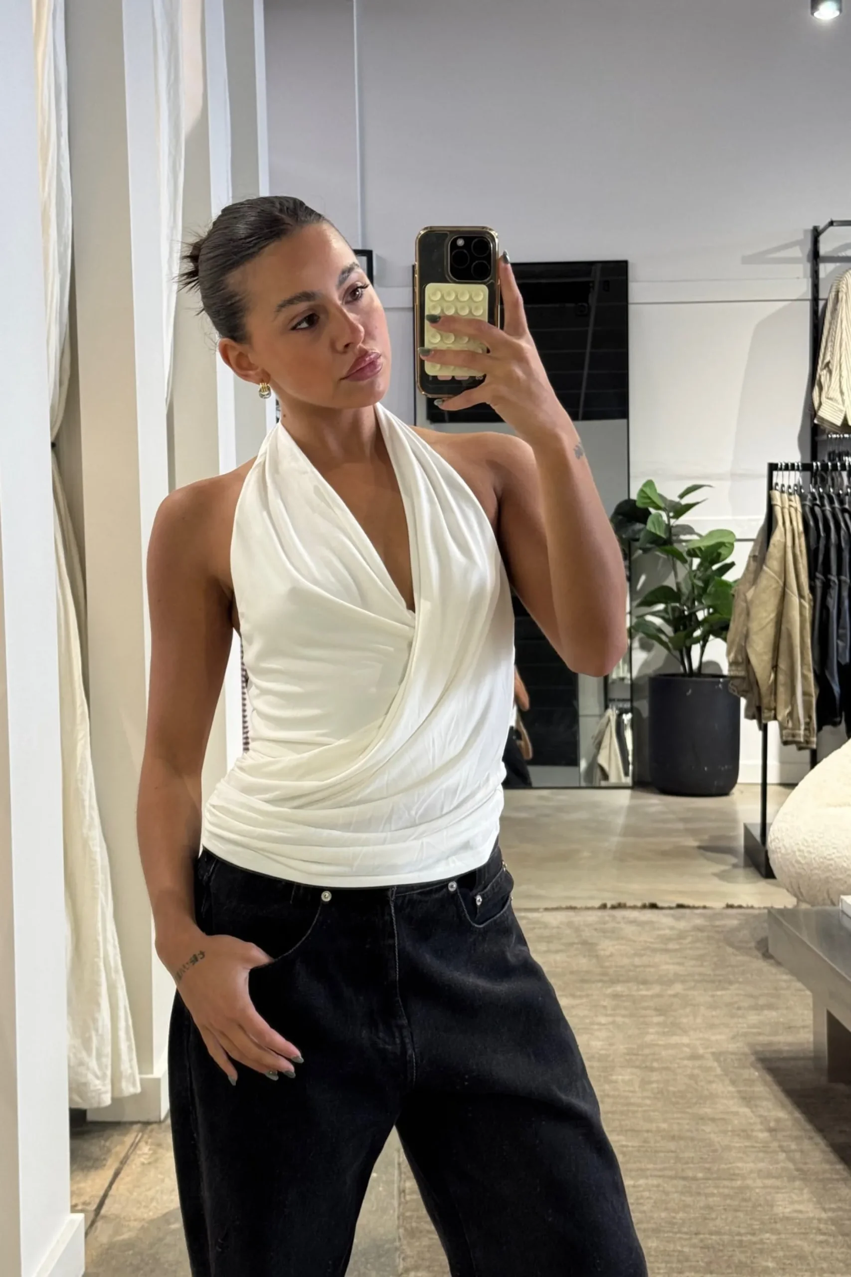 Caitlyn Top White