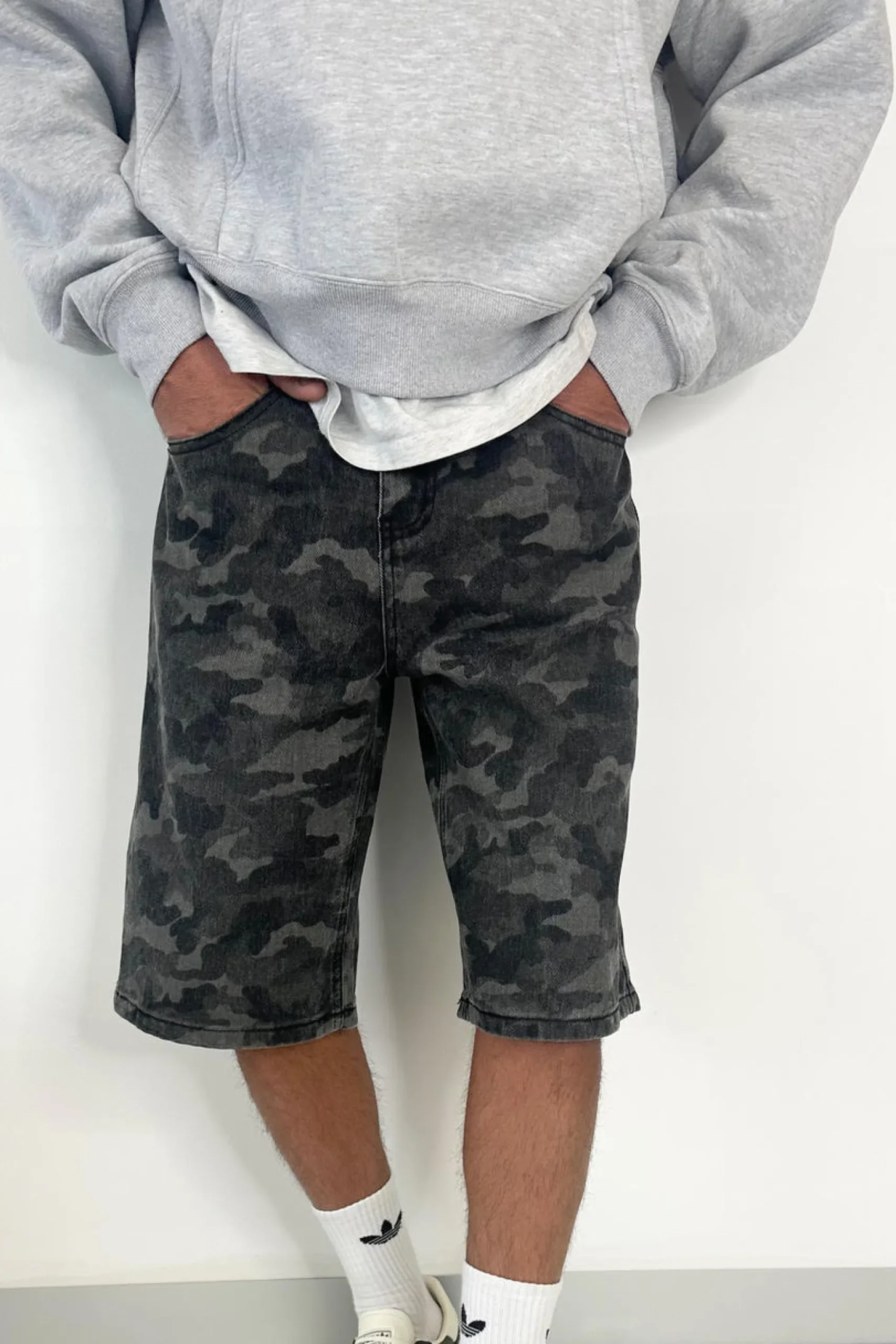 Camo Baggy Short Khaki