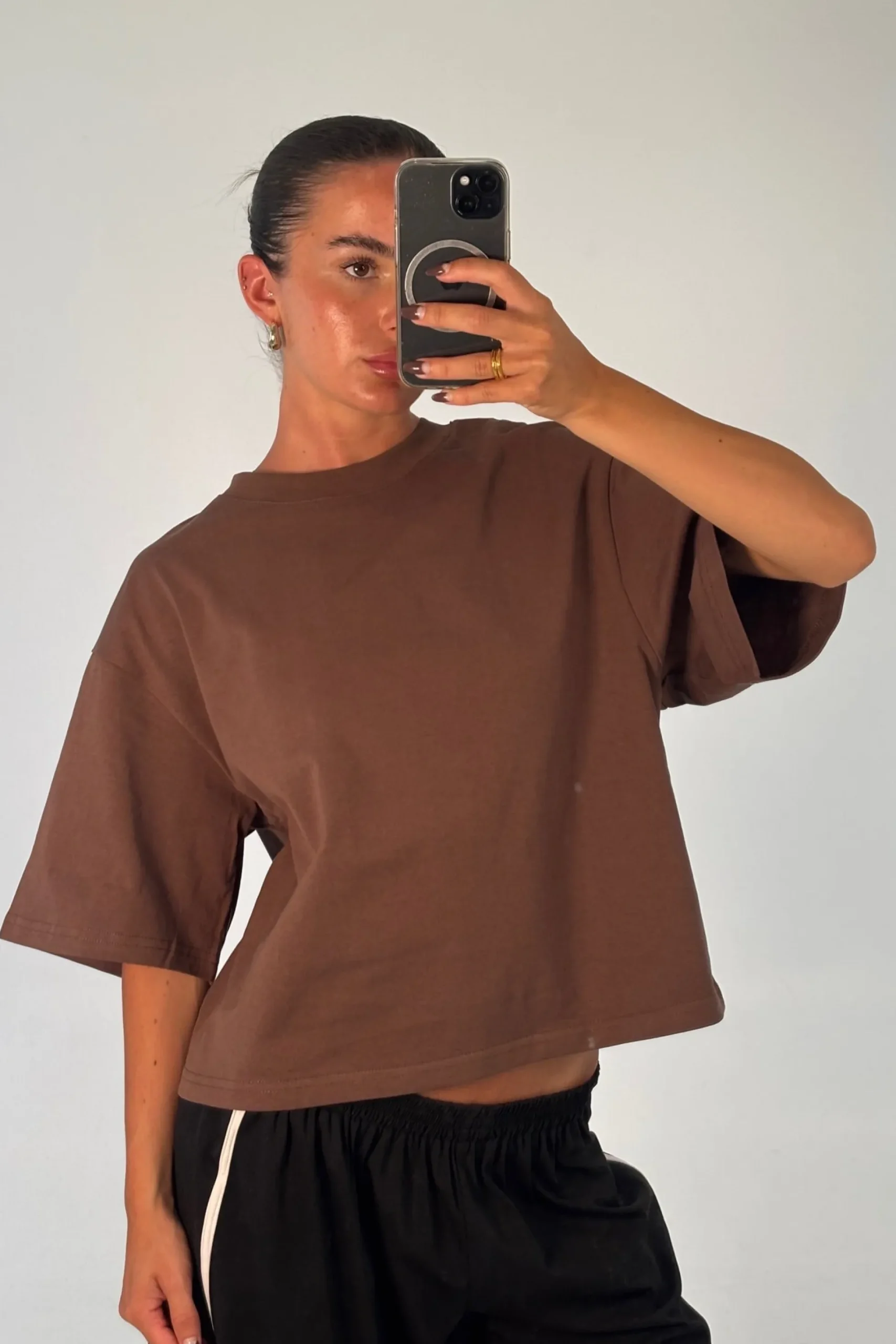 Carmen Top Chocolate