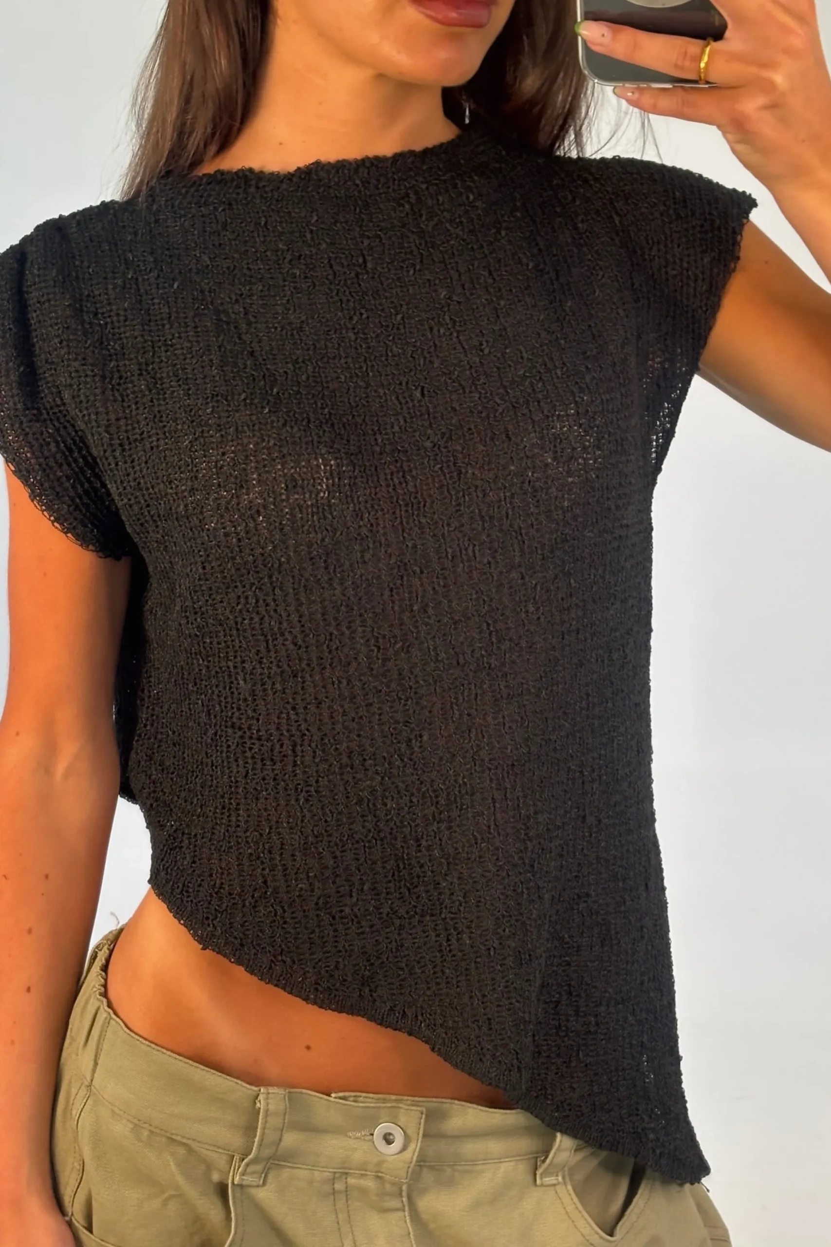 Cassie Top Black