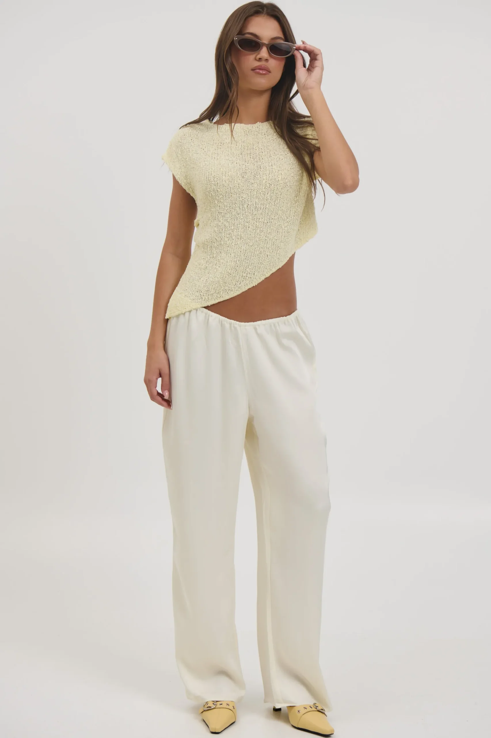Cassie Top Lemon