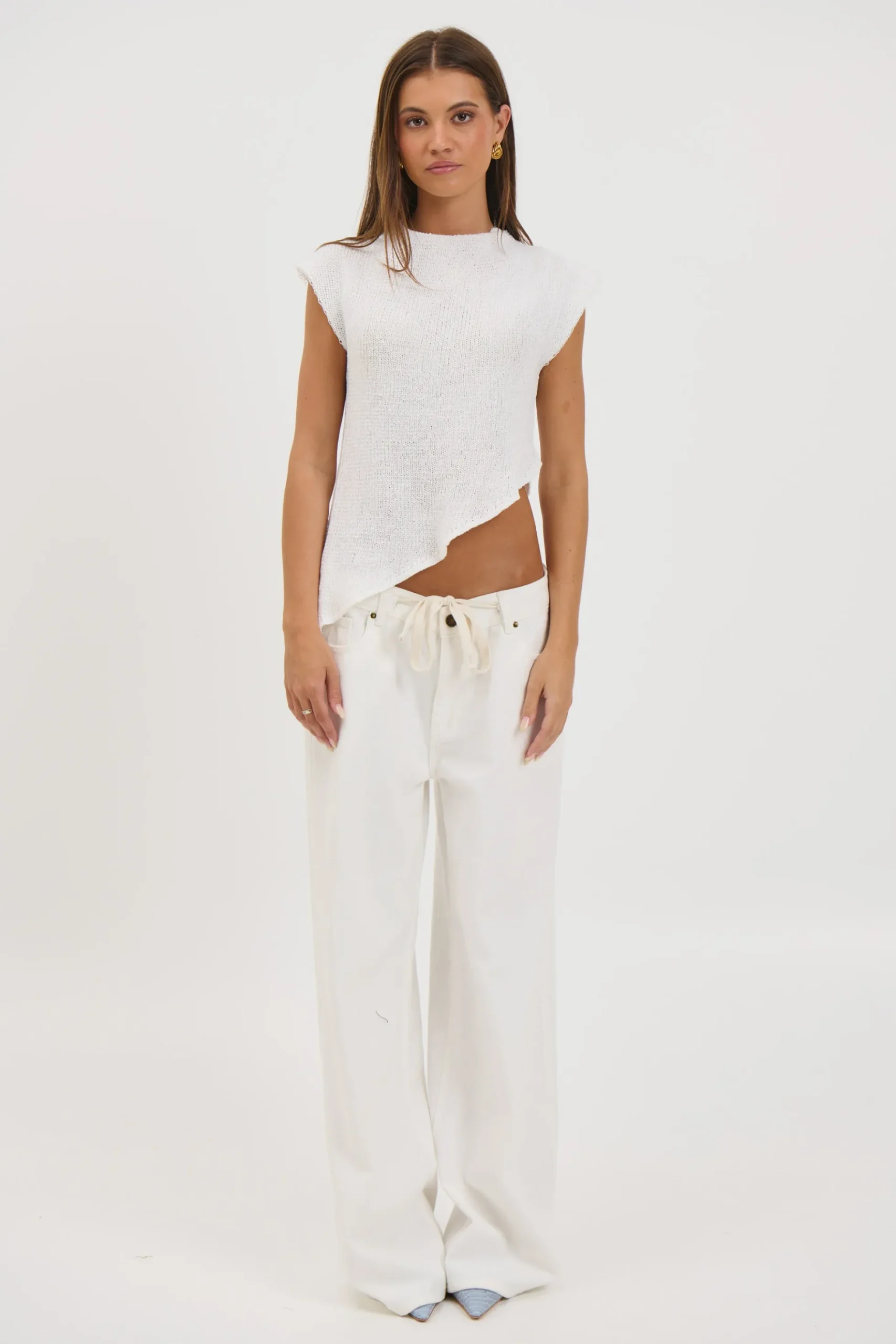 Cassie Top White