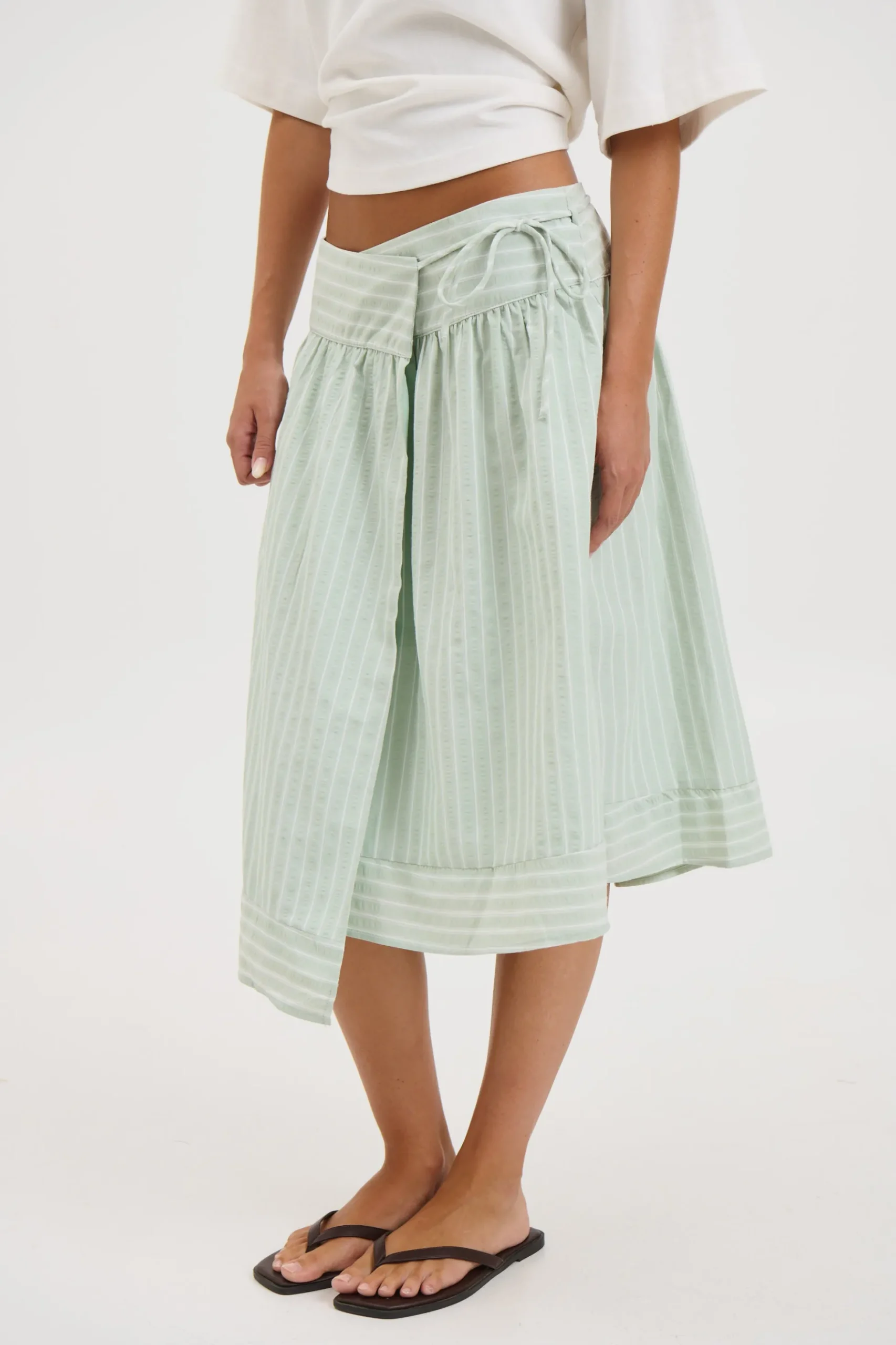 Chase Midi Skirt Sage