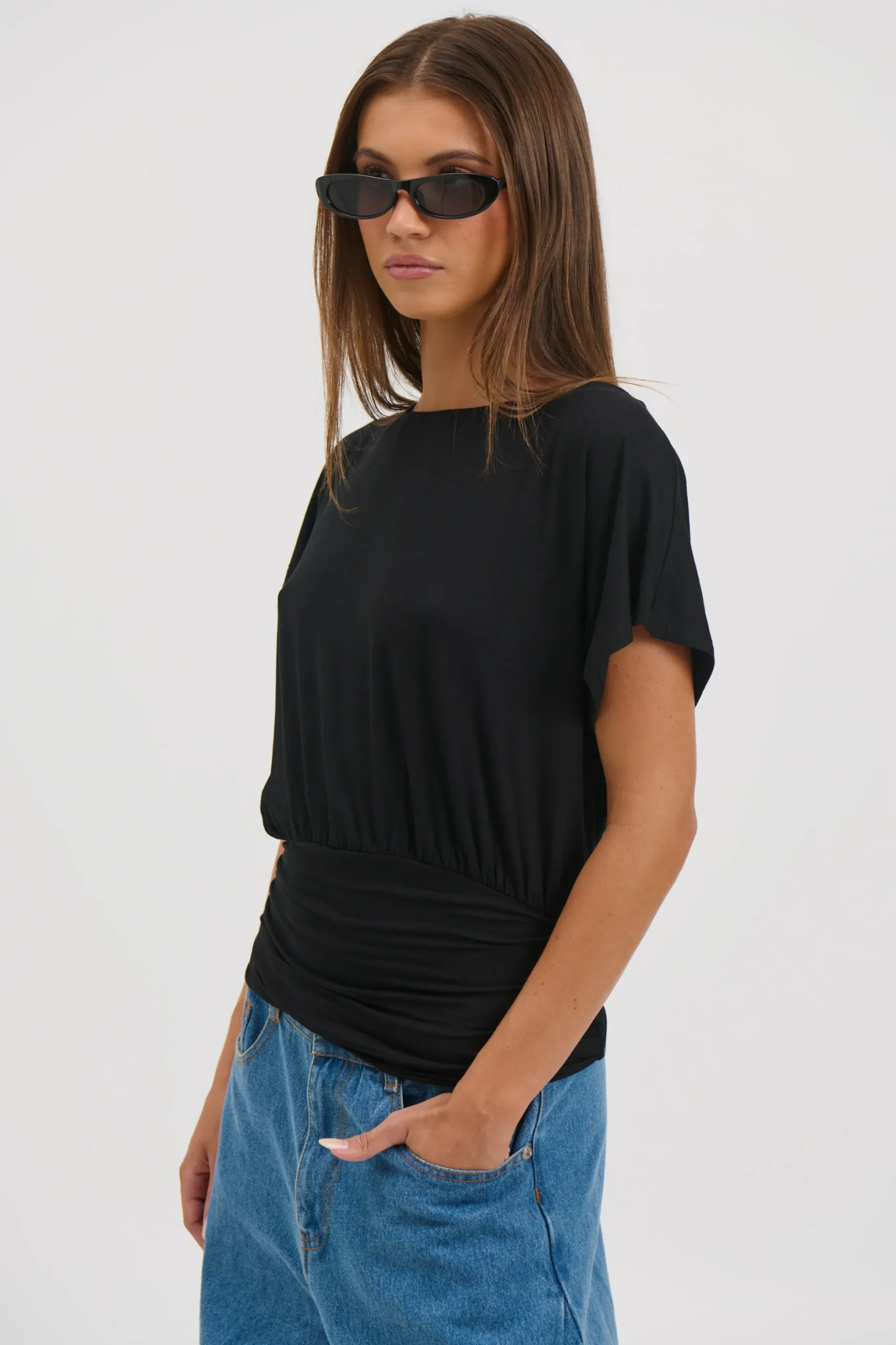 Chelsea Top Black