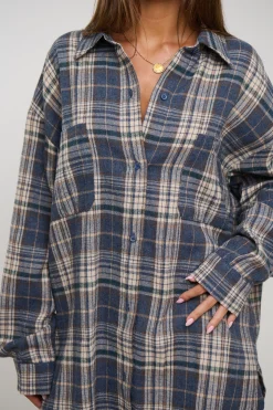 Clarity Shirt Ash Plaid