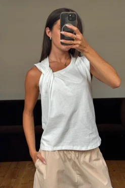 Clarke Top White