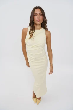 Daphne Midi Dress Butter