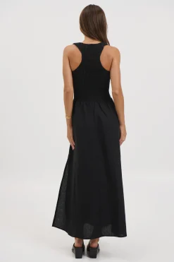 Destiny Maxi Dress Black