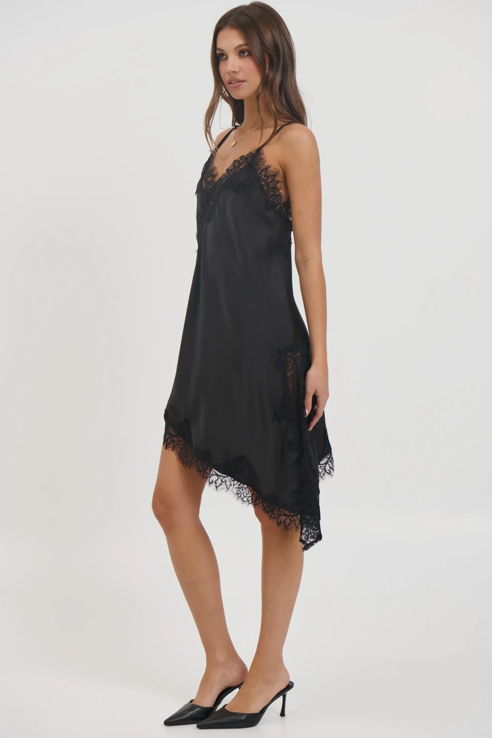 Electra Lace Dress Black