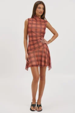 Elky Mini Dress Orange