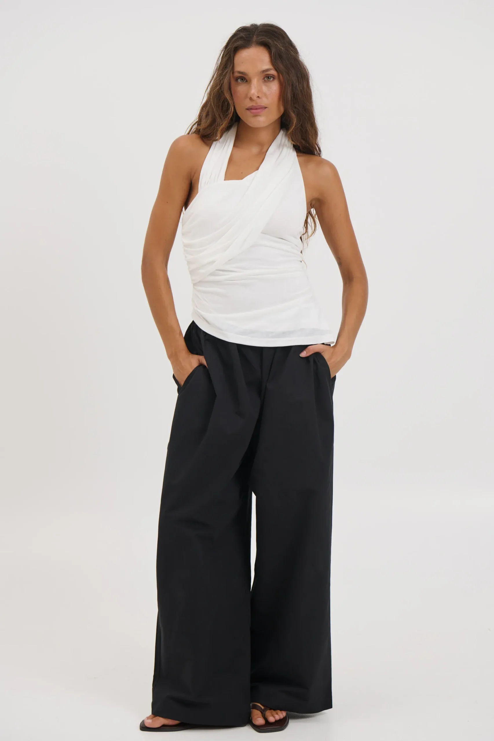 Elvy Top Chalk