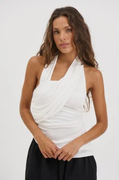 Elvy Top Chalk
