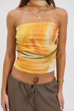 Franca Top Yellow