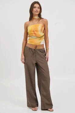 Franca Top Yellow