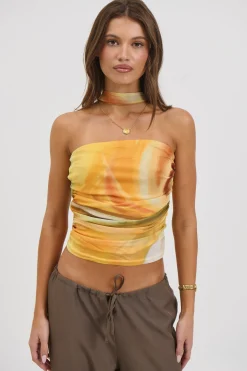 Franca Top Yellow