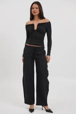 Gisella Top Black
