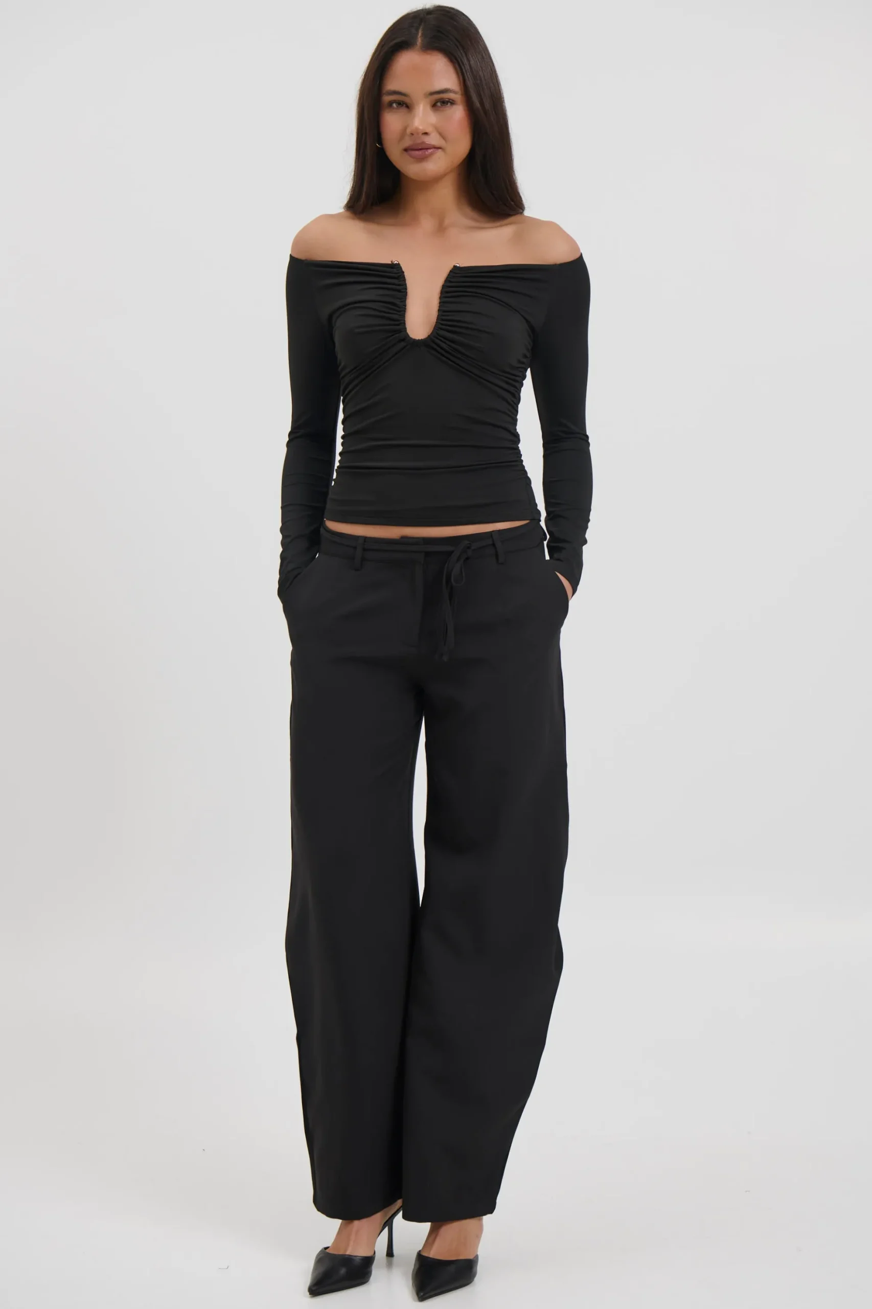 Gisella Top Black