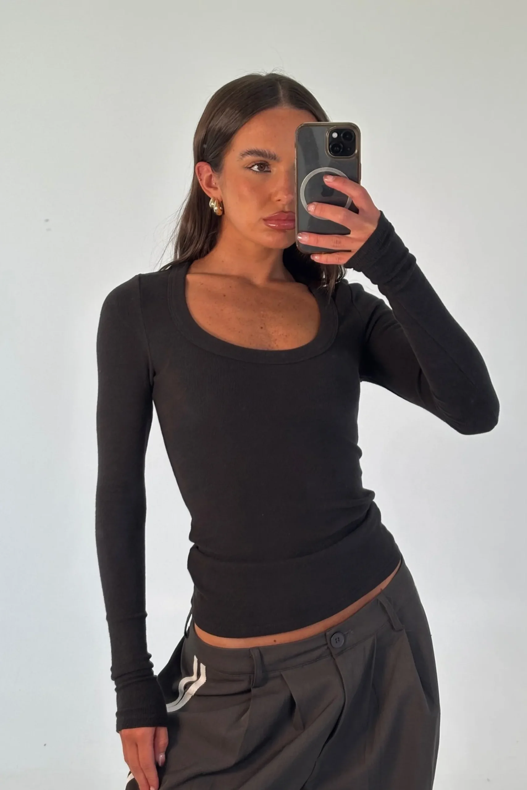 Giselle Long Sleeve Black