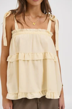 Hailey Top Lemon
