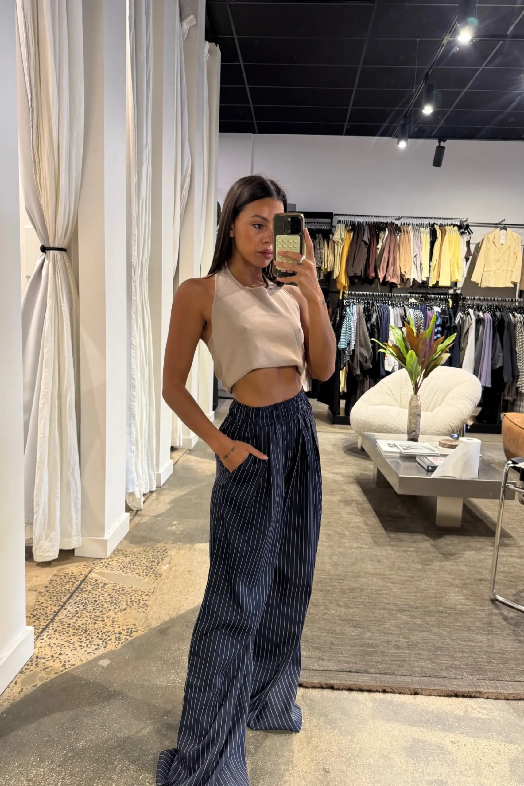 Ilara Pant Navy