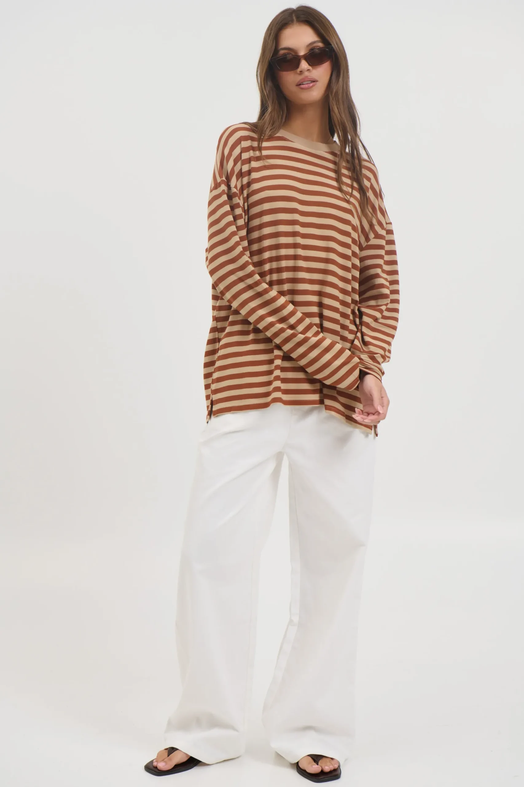 Jaida Long Sleeve Latte