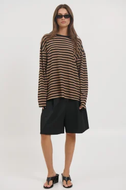 Jaida Long Sleeve Mocha