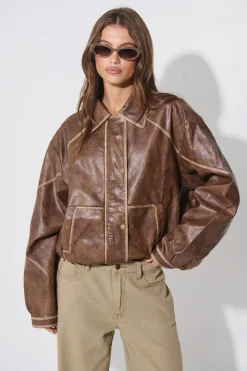 Jorja Bomber Jacket Mocha