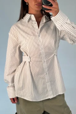 June Oversized Shirt White