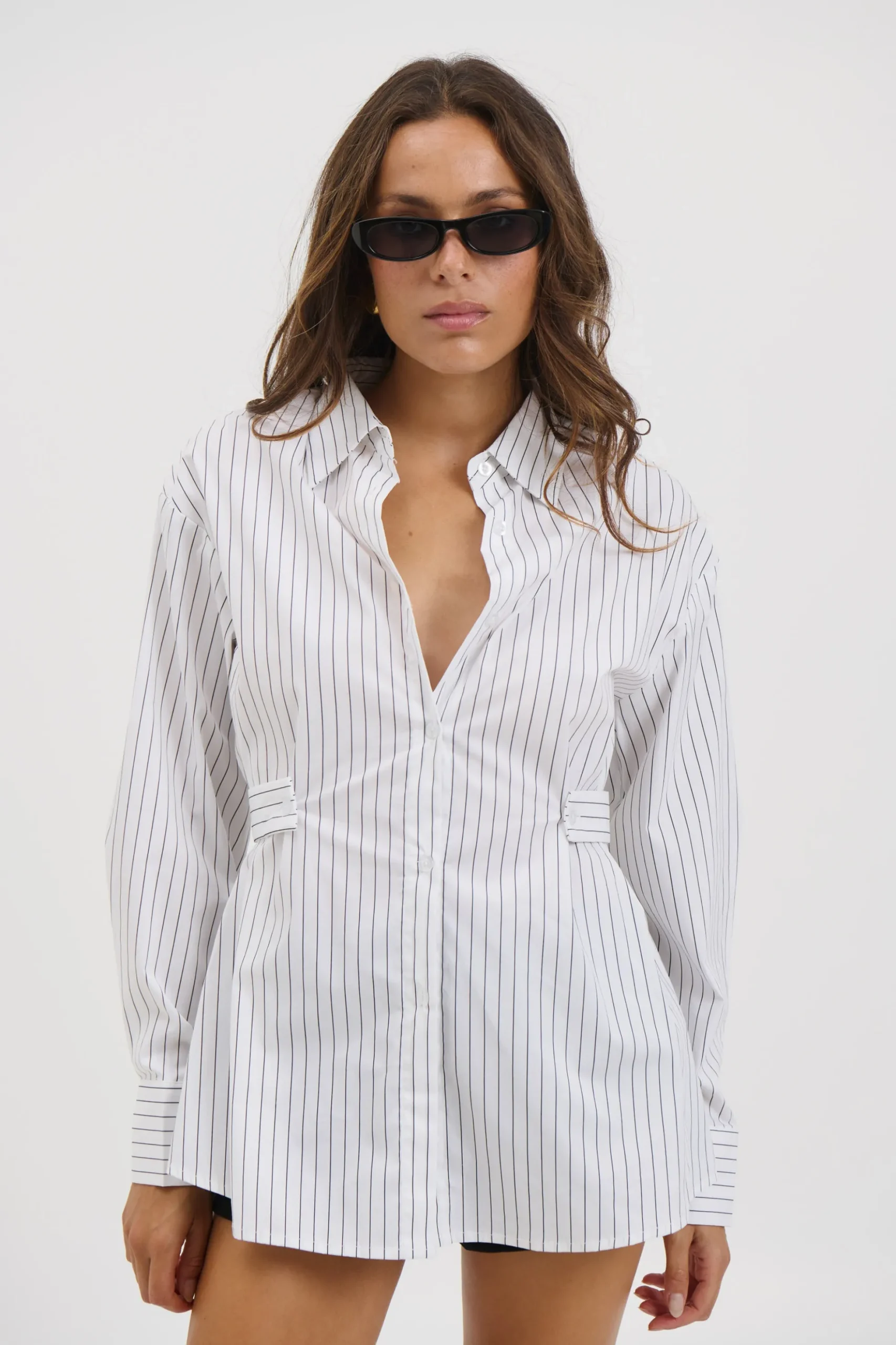 June Oversized Shirt White