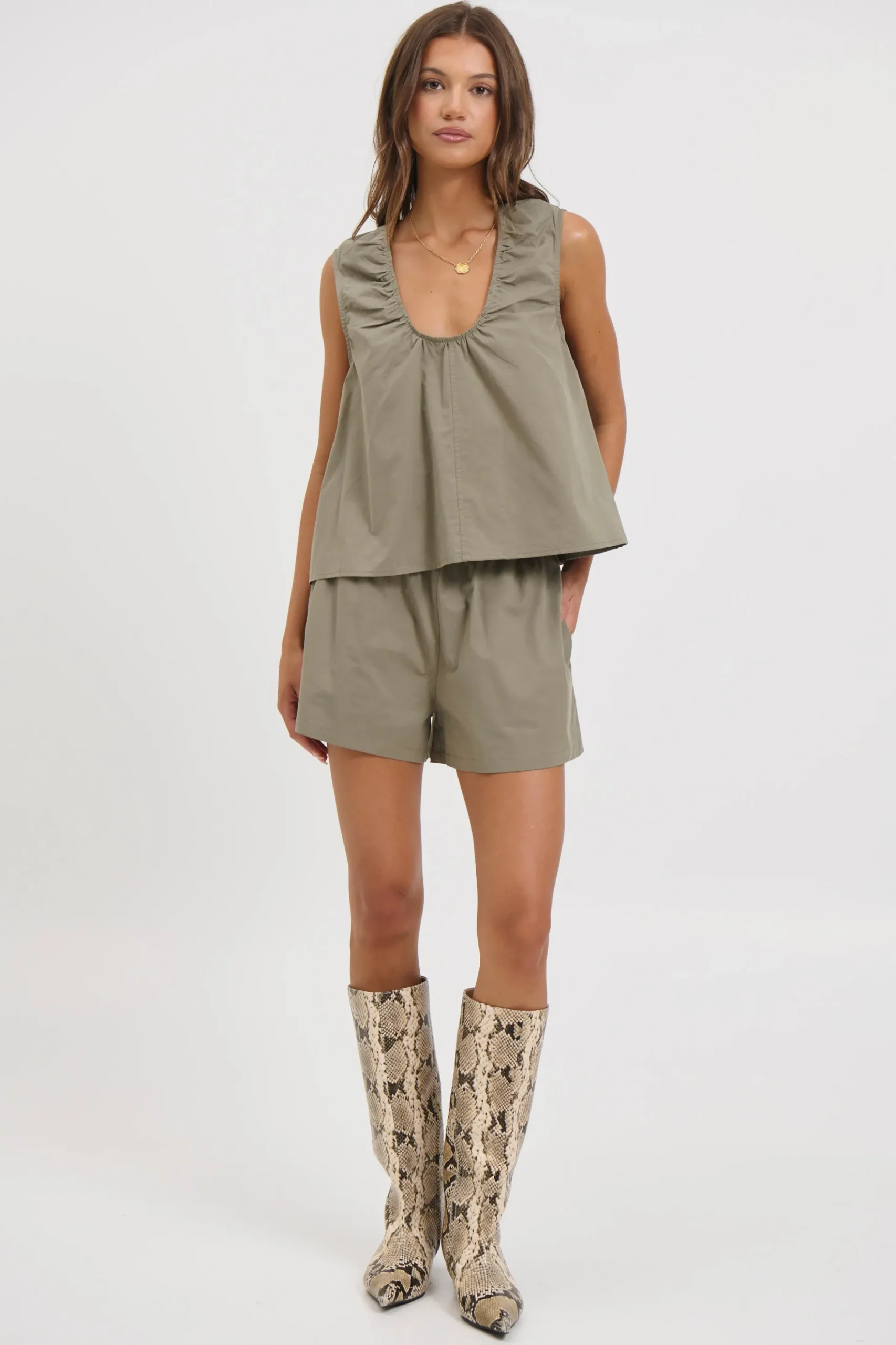 Kyla Short Khaki