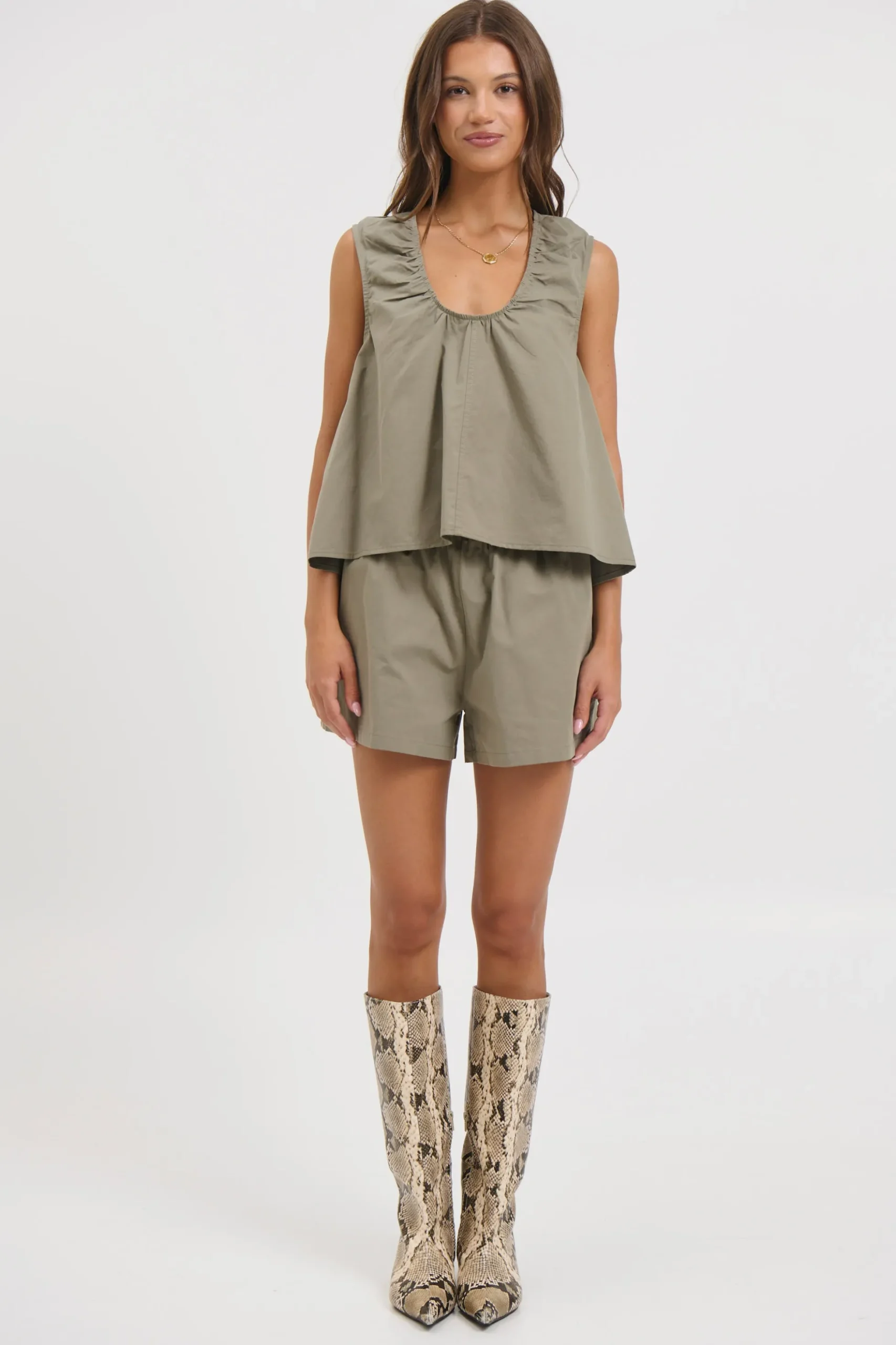 Kyla Short Khaki