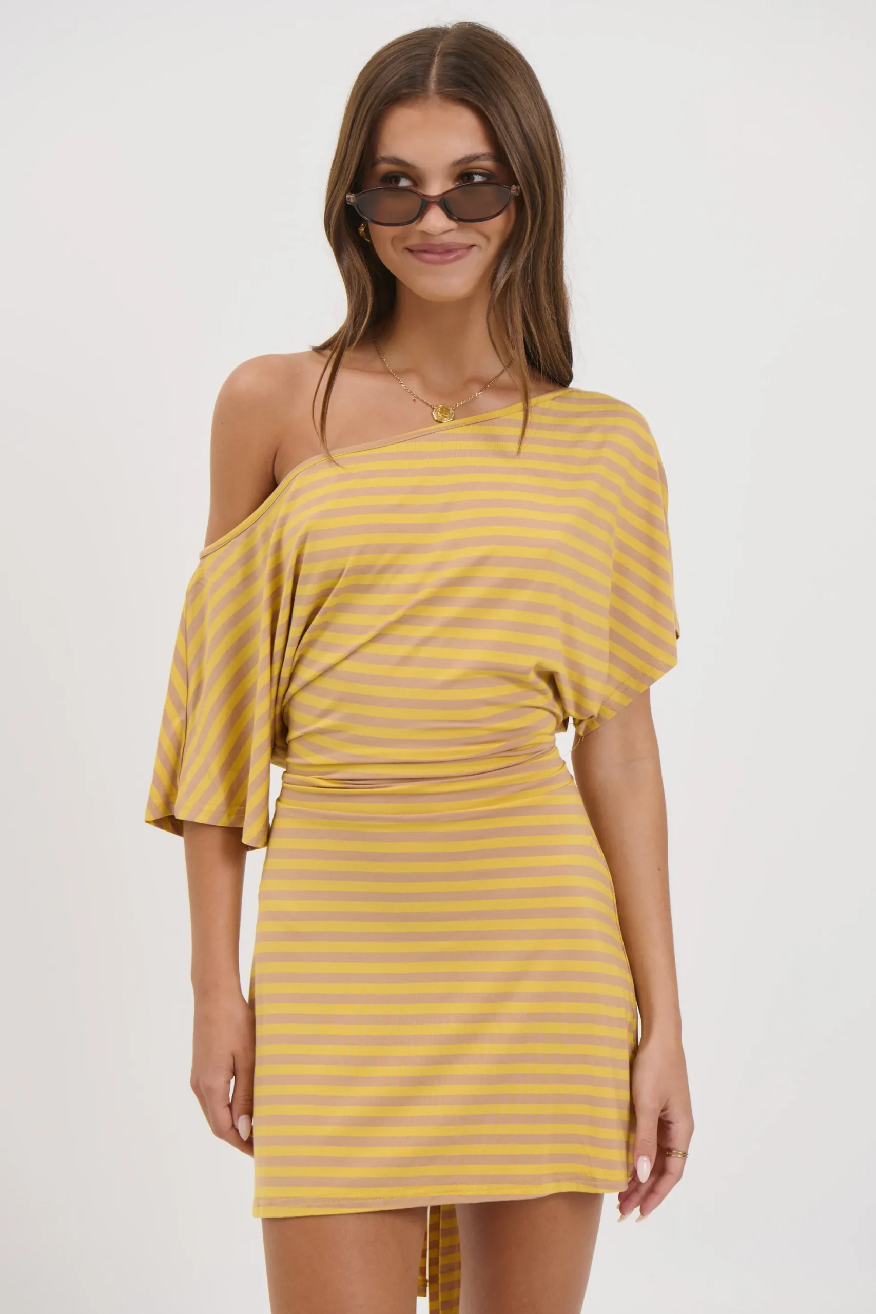 Lana Mini Dress Mustard