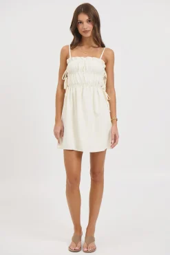 Linden Mini Dress Butter