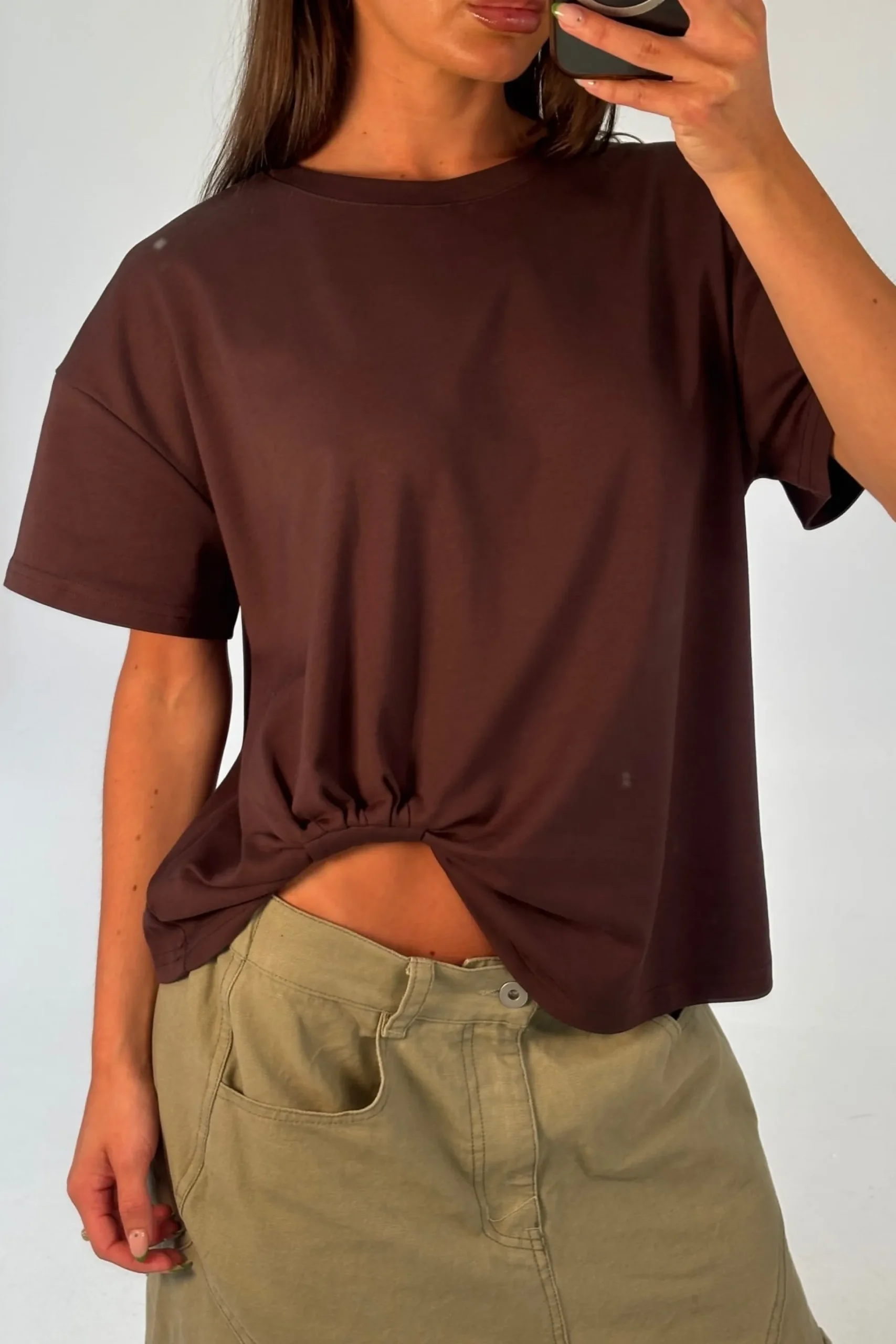 Lola Tee Dark Chocolate
