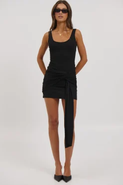 London Mini Dress Black
