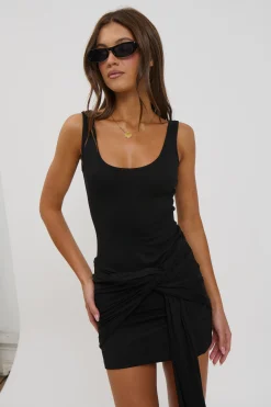 London Mini Dress Black