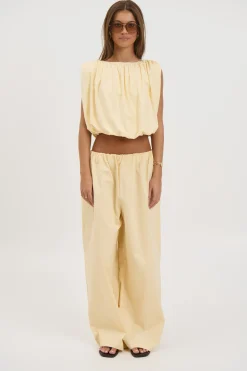 Louisa Bubble Top Lemon