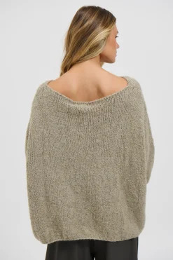 Louise Knit Olive
