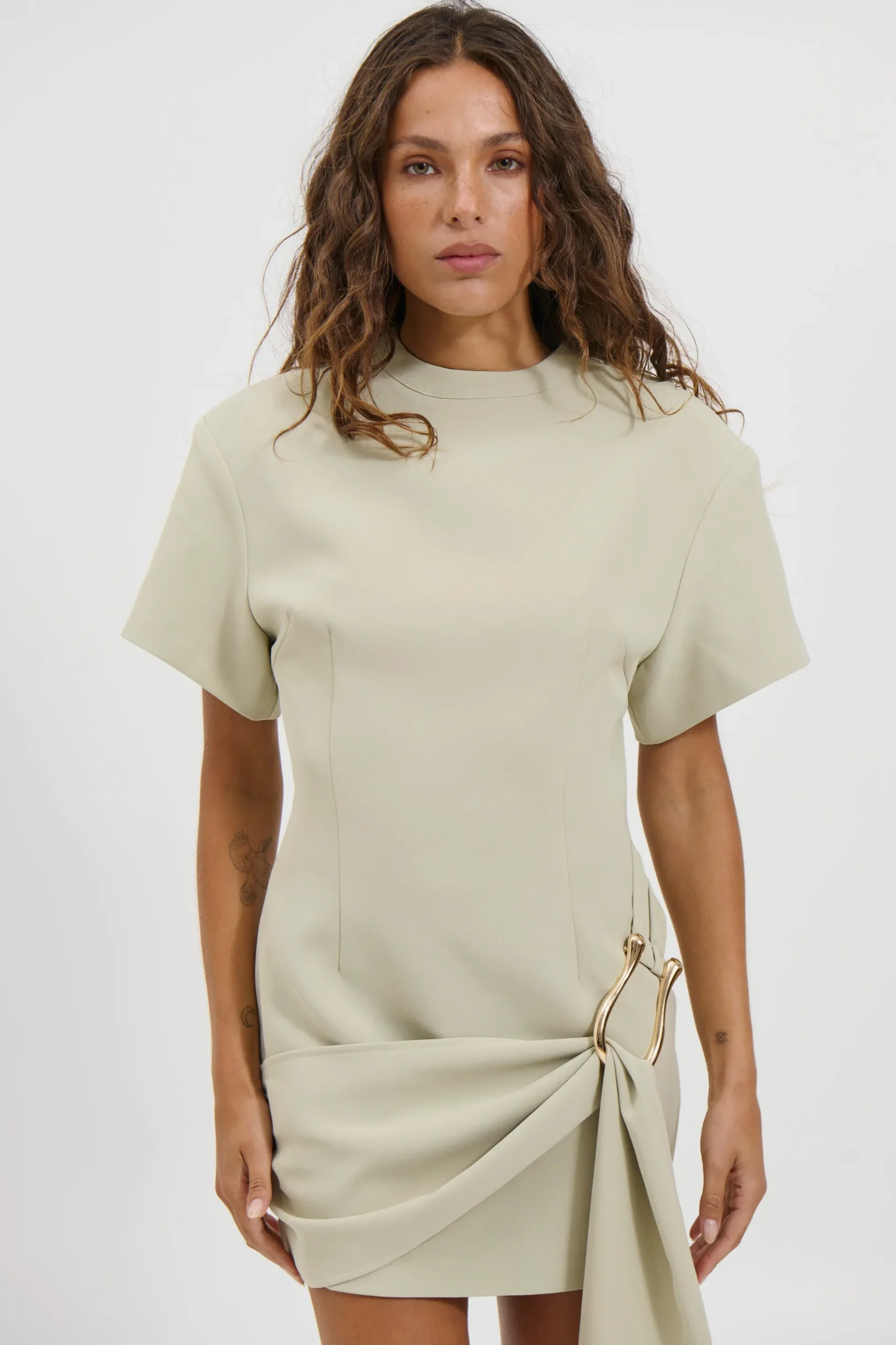 Martini Mini Dress Matcha